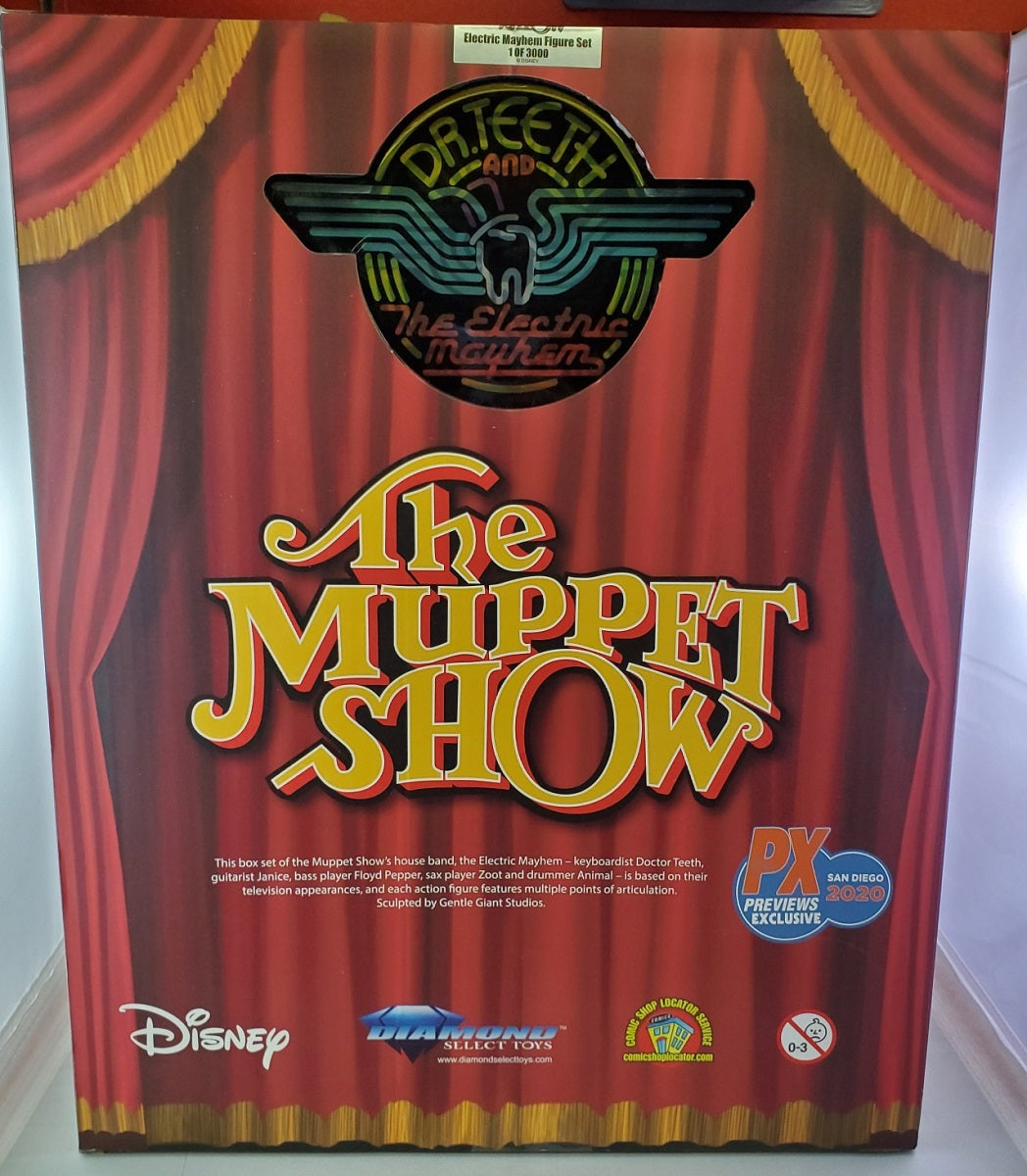 Muppets Electric Mayhem Deluxe Action Figure Box Set – Comic-Kazi