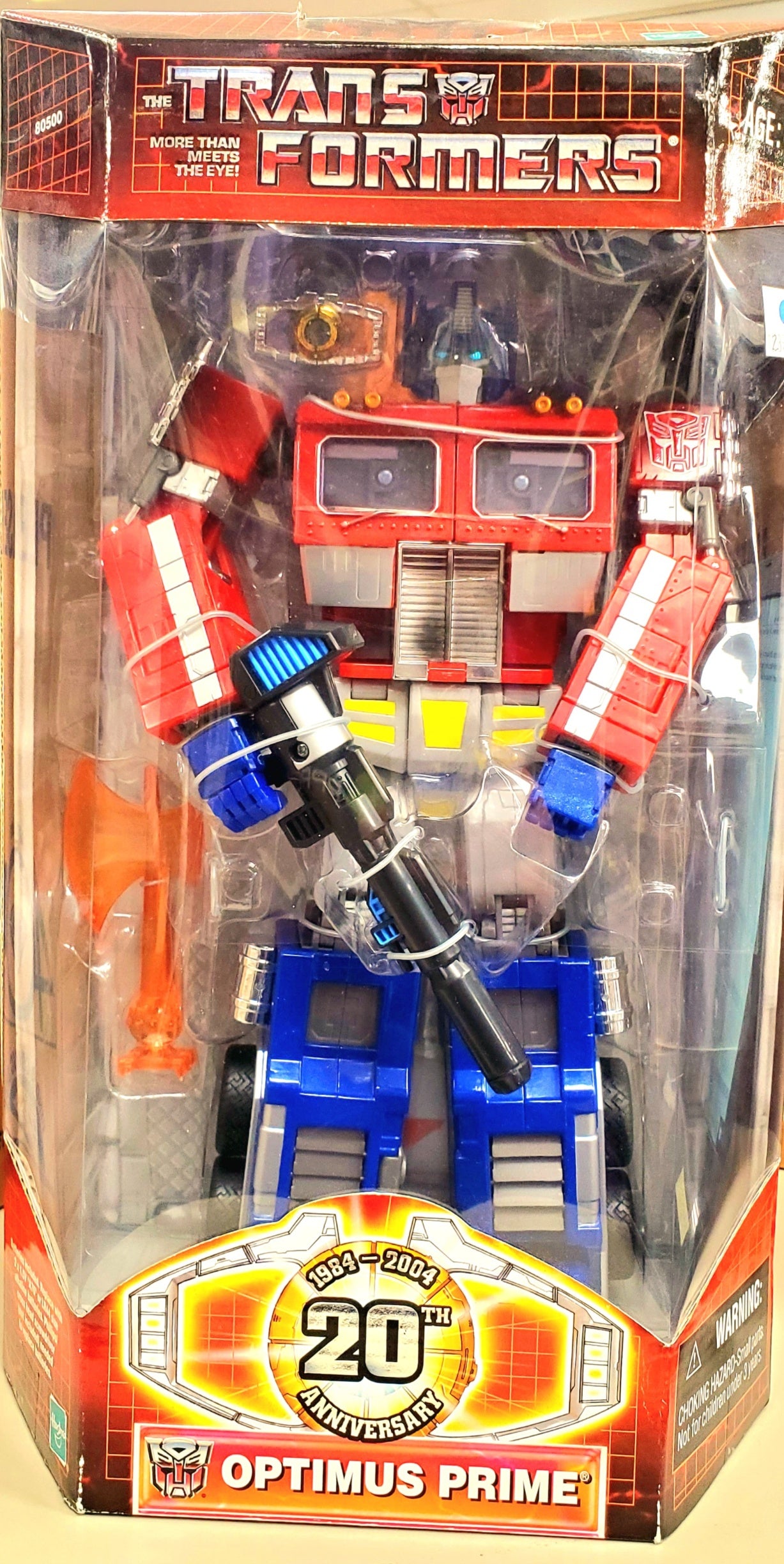 Transformers 20th store anniversary optimus prime