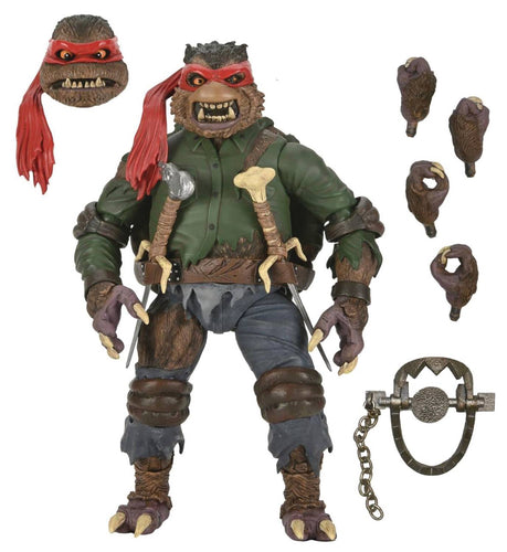 TMNT X UM  Raphael Wolfman 7 Inch Action Figure