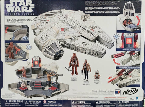 Star Wars Millenium Falcon Playset With 3-3/4 Inch Action Figures