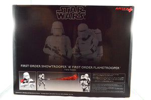 Star Wars Snowtrooper & Flametrooper ARTFX+ Statue 2PK