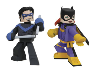 Batgirl and Nightwing Comic Vinimate Figures