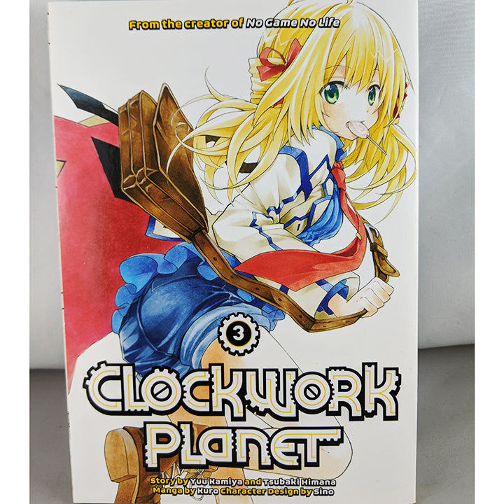 Clockwork Planet, Volume 4 by Yuu Kamiya, Tsubaki Himana, Kuro