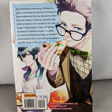 Back cover of Devils and realist volum 9 manga. By Utako Dukihiro and Madoka Takadono