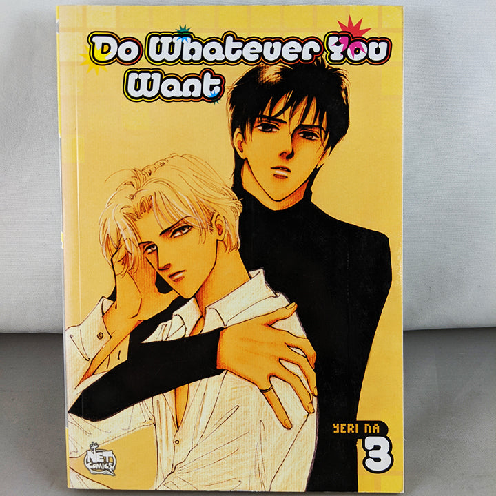 Front cover of Do Whatever You Want Volume 3. Manwha by Yeri Na.