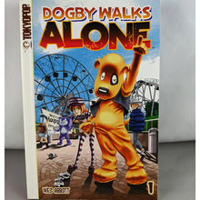 Front cover of Dogby Walks Alone Volume 1. Manga by Wes Abbott