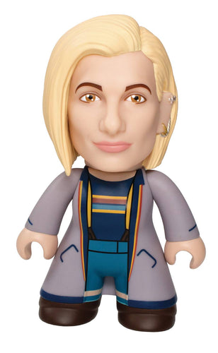 doctor who 13th doctor blue coat pvc figure