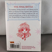 Back cover of Dragonar Academy Volume 13. manga by Ran and Shiki Mizuchi