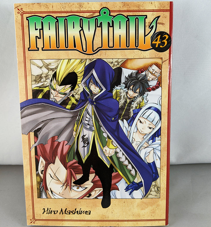 Front Cover of Fairy Tail Volume 43 by Hiro Mashima. 