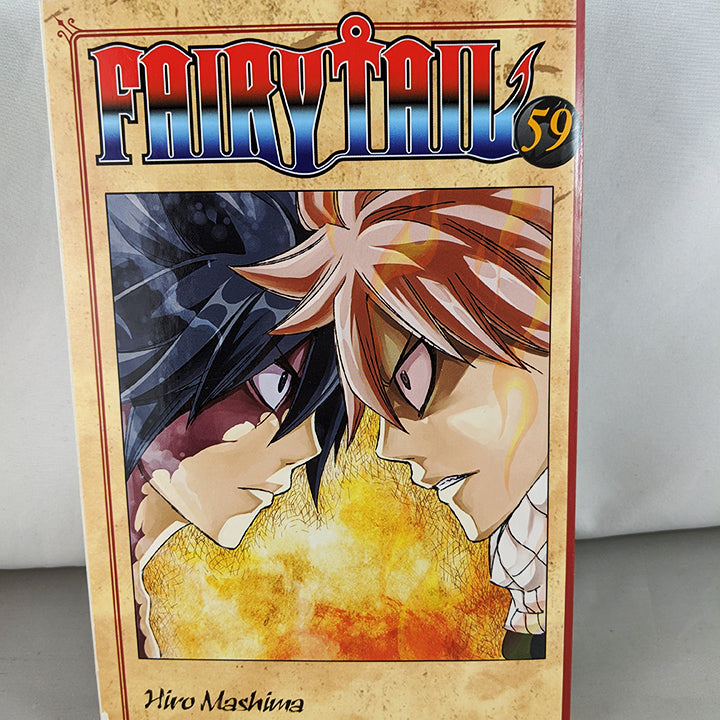 Front cover of Fairy Tail Volume 59. Manga by Hiro Mashima