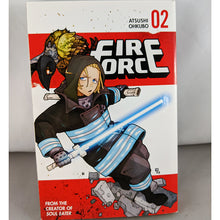Front cover of Fire Force Volume 2. From the creator of Soul Eater. By Atsushi Ohkubo. 