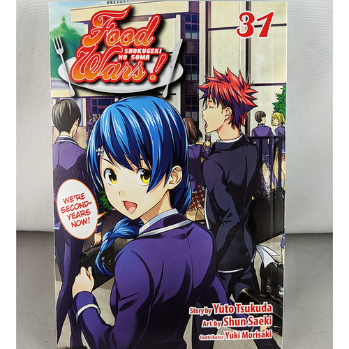 Front cover of Food Wars! / Shokugeki no Soma Volume 31. manga by Yuto Tsukuda and Shun Saeki.