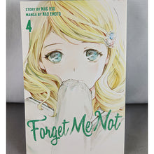 Front cover of Forget Me Not Volume 4. manga by Mag Hsu and Nao Emoto.