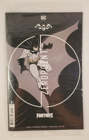 Batman Fortnite Zero Point (2021) #1 Premium Variant A Cover First Printing Sealed Digital Code Included