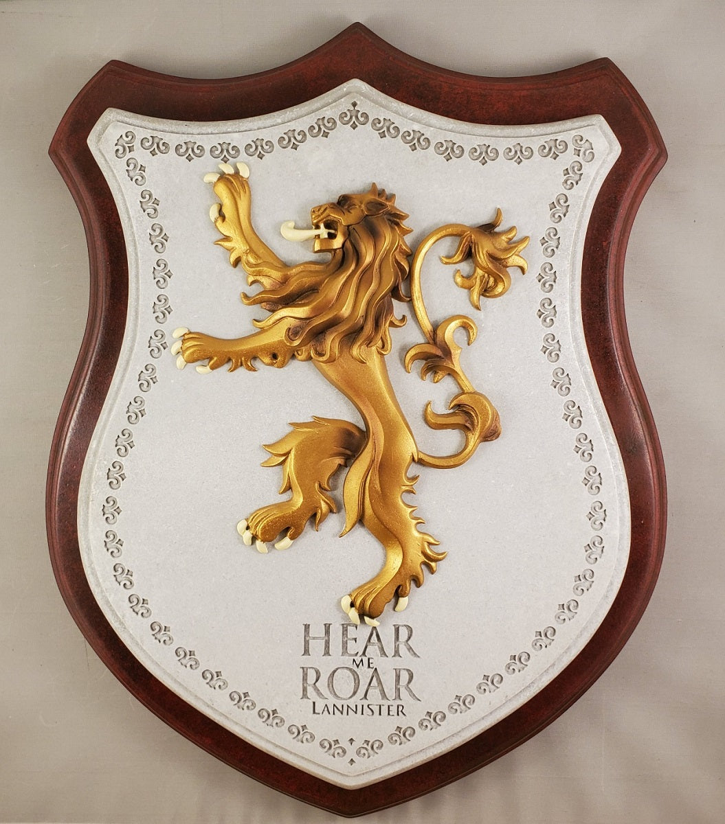 Game of Thrones Lannister House Crest Wall Plaque