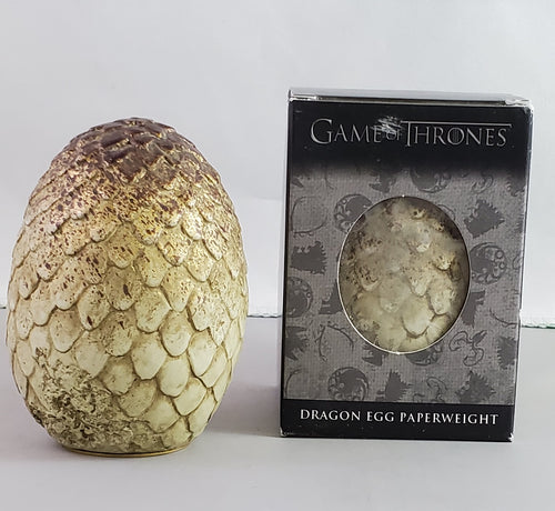 Game of Thrones Rhaegal Dragon Egg 3 Inch Resin Paperweight