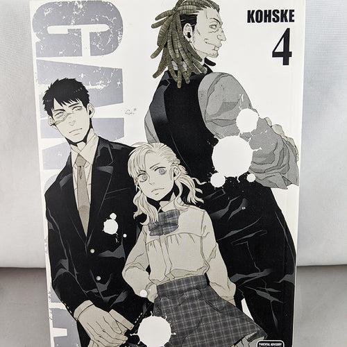 Front cover of Gangsta Volume 4. Manga by Kohske