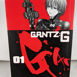 Front cover of Gantz:G Volume 1. Manga by Hiroya Oku.