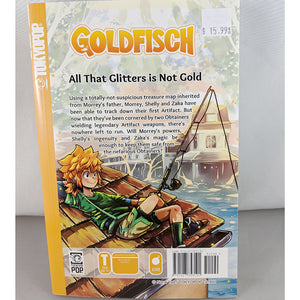 Back cover of Goldfisch volume 2. Manga by Nana Yaa