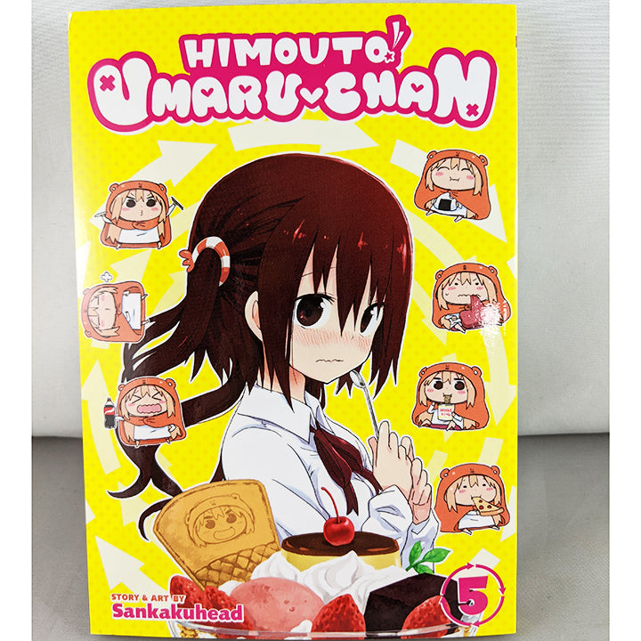 Front cover of Himouto! Umaru-Chan Volume 5. Manga by Sankakuhead.
