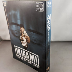 Ikigami The Ultimate Limit Volume 10 Final Volume. Manga by Motoro Mase.
