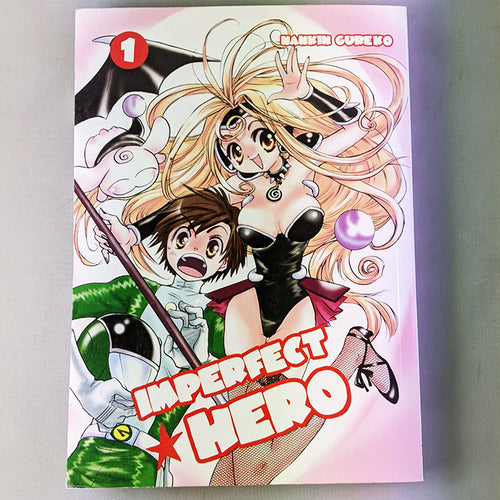 Imperfect Hero Volume 1. Manga by Hankin Gureko.