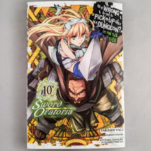 Is It Wrong To Try To Pick Up Girls In A Dungeon? On the Side: Sword Oratoria Manga volume 10.