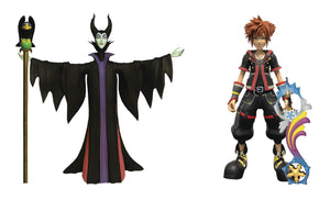 Kingdom Hearts 3 Select Maleficent & Sora Action Figure