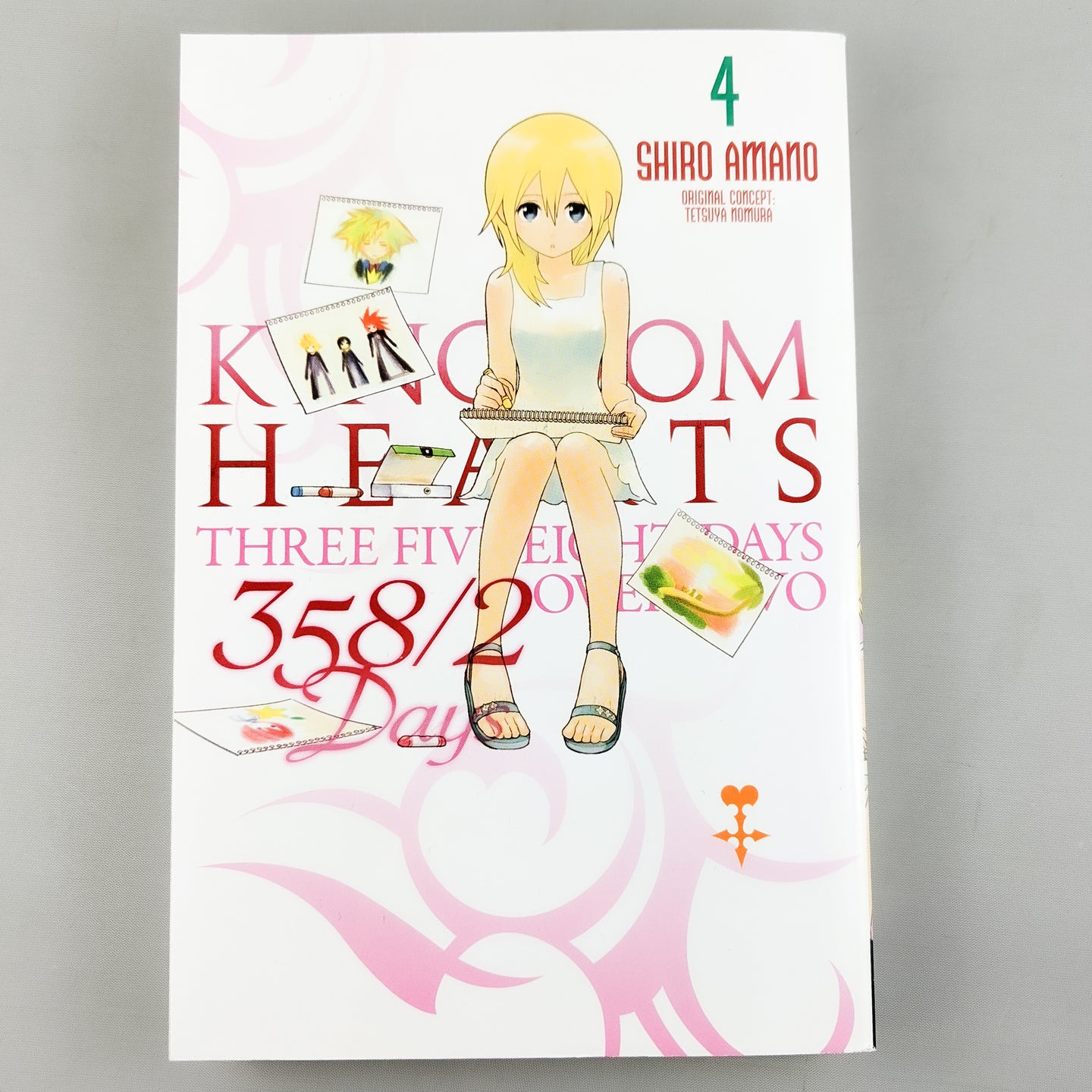 Kingdom Hearts 358/2 Days Manga volume 4. Manga by Shiro Amano.