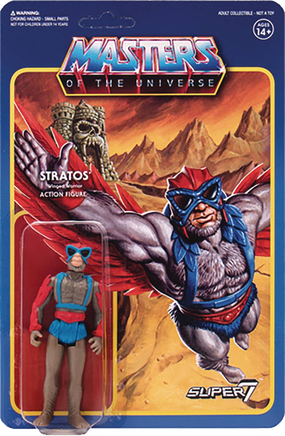 Masters Of The Universe Stratos Reaction Figure