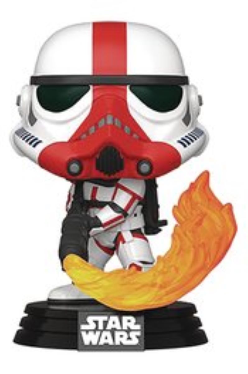 POP! Star Wars Mandalorian Incinerator Stormtrooper Bobble-Head