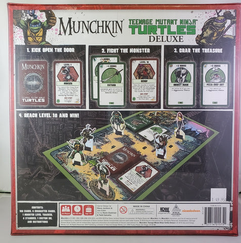 Munchkin Teenage Mutant Ninja Turtles Deluxe Edition