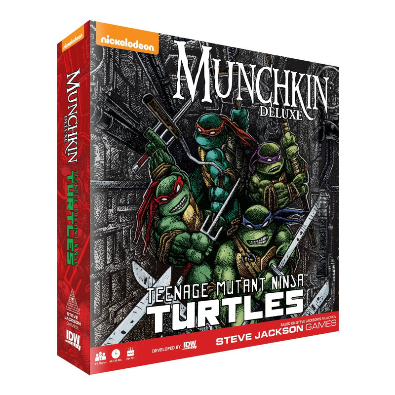 Munchkin Teenage Mutant Ninja Turtles Deluxe Edition – Comic-Kazi