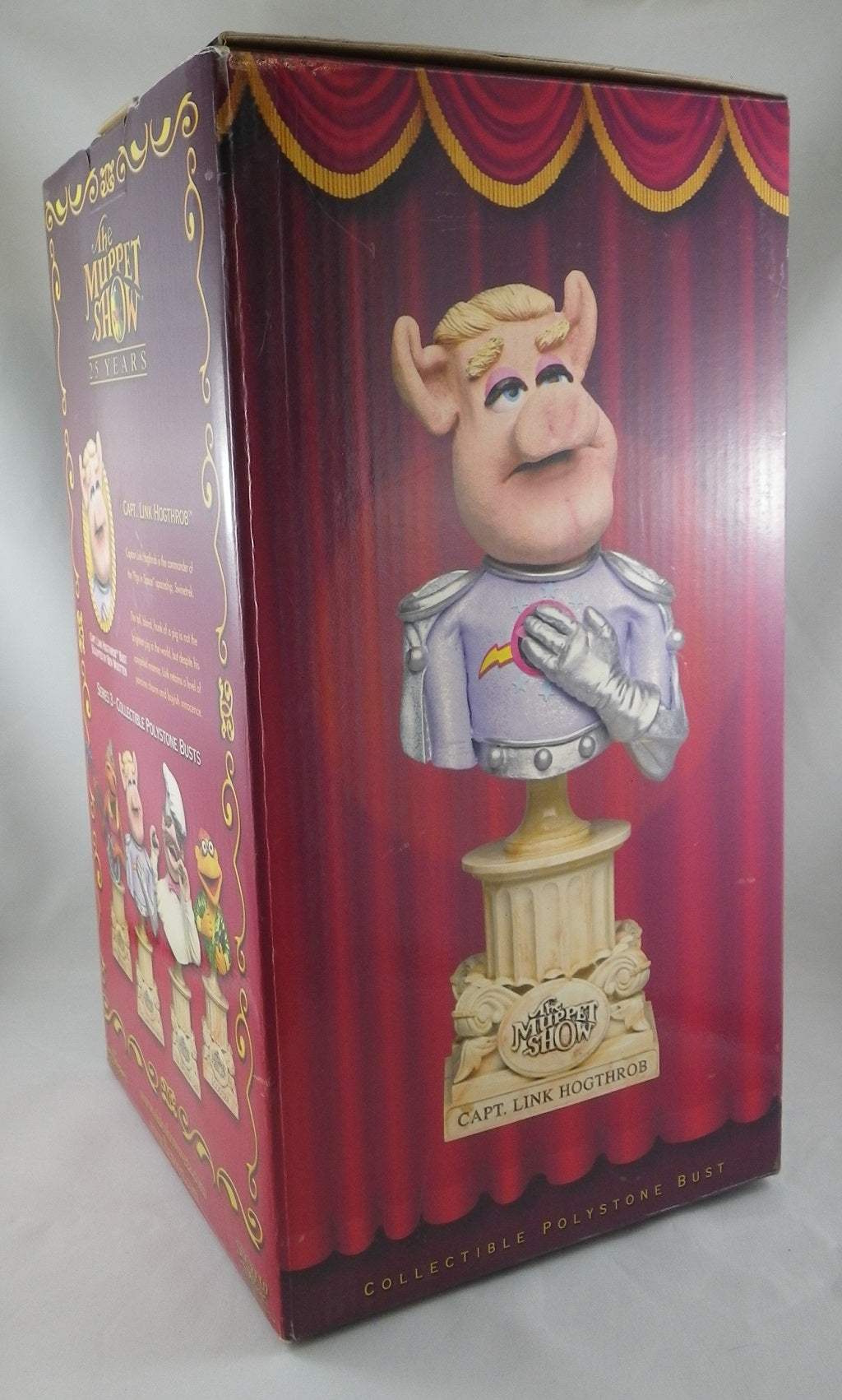 Polystone Show Muppet Show Captain Link Hogthrob Polystone Bust – Comic-Kazi