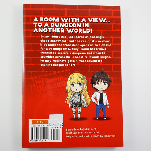 My Room is a Dungeon Rest Stop Volume 1. Also known as Boku no Heya ga Dungeon no Kyuukeijo ni Natteshimatta Ken | 僕の部屋がダンジョンの休憩所になってしまった件 Manga by Tougoku Hudou and Takoya Kiyoshi
