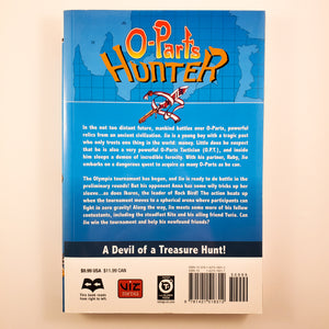 O-Parts Hunter Volume 9. Also known as 666 Satan in Japan. Manga by Seishi Kishimoto. 
