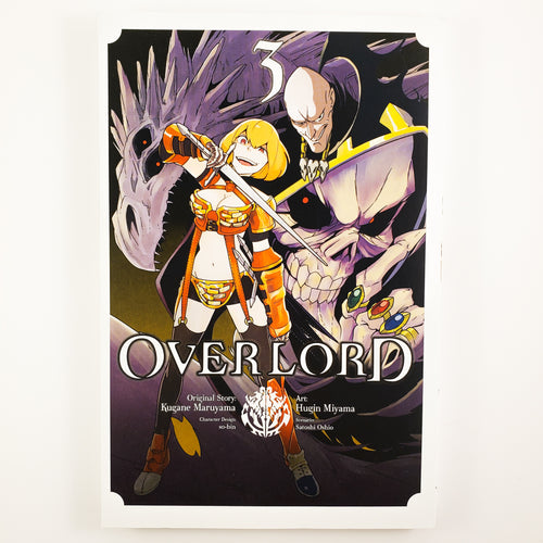 Overlord Volume 3. Manga by Kugane Maruyama and Hugin Miyama.
