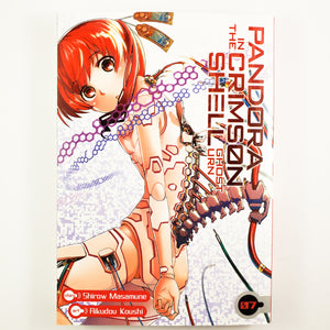 Pandora in the Crimson Shell: Ghost Urn Volume 7. Also known as Kōkaku no Pandora. Manga by Masamune Shirow and Koshi Rikudo.