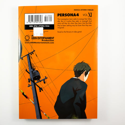Persona 4 Volume 11. Manga by Shuji Sogabe and ATLUS.
