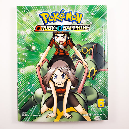 Pokemon Ruby & Sapphire Manga Volume 6. Story by Hidenori Kusaka. Art by Satoshi Yamamoto. 