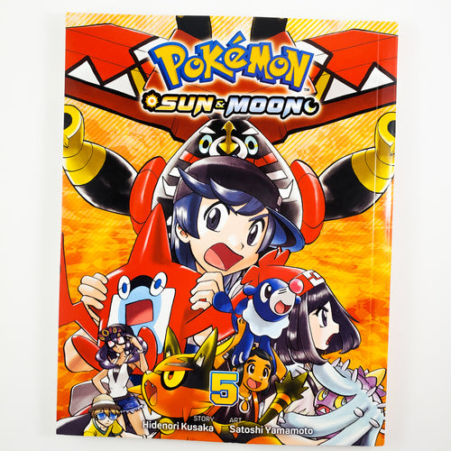 Pokemon Sun & Moon Manga Volume 5. Story by Hidenori Kusaka. Art by Satoshi Yamamoto. 