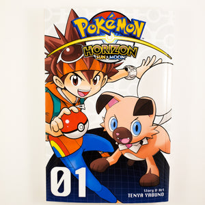 Pokemon Horizon: Sun & Moon Volume 1. Manga by Tenya Yabuno.