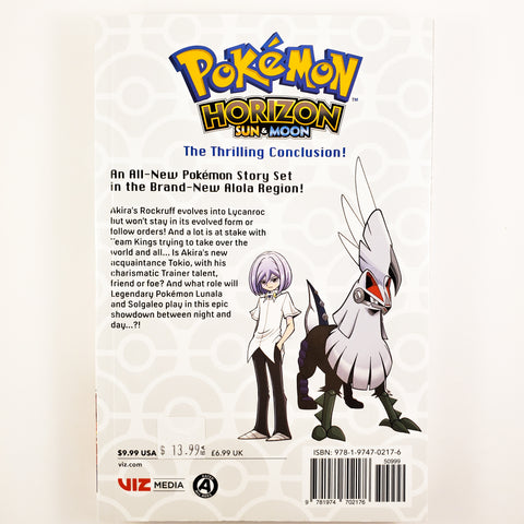 Pokemon Horizon: Sun & Moon Volume 2. Manga by Tenya Yabuno.