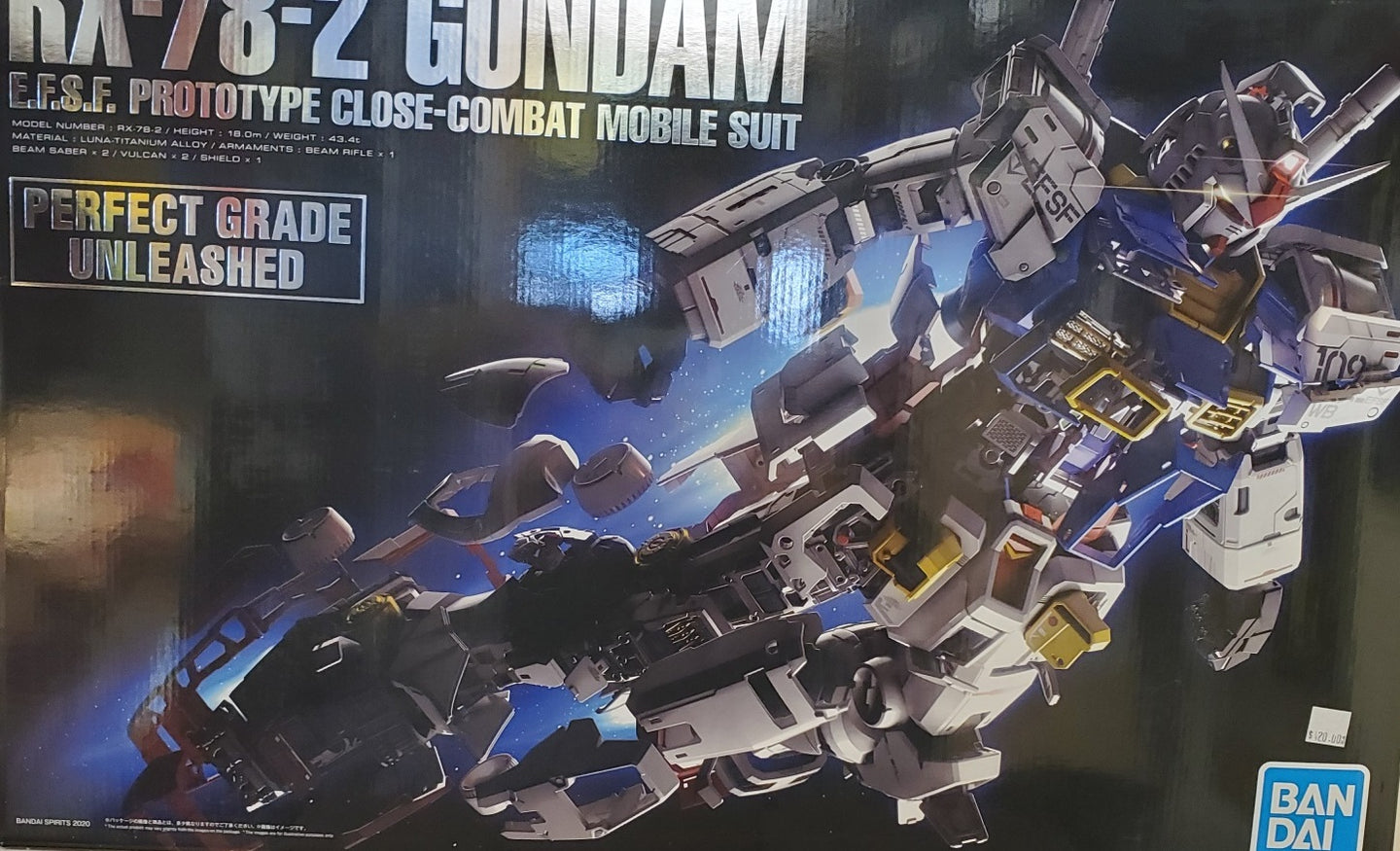 Gundam RX-78-2 Unleashed 1/60 Perfect Grade Plastic Model Kit