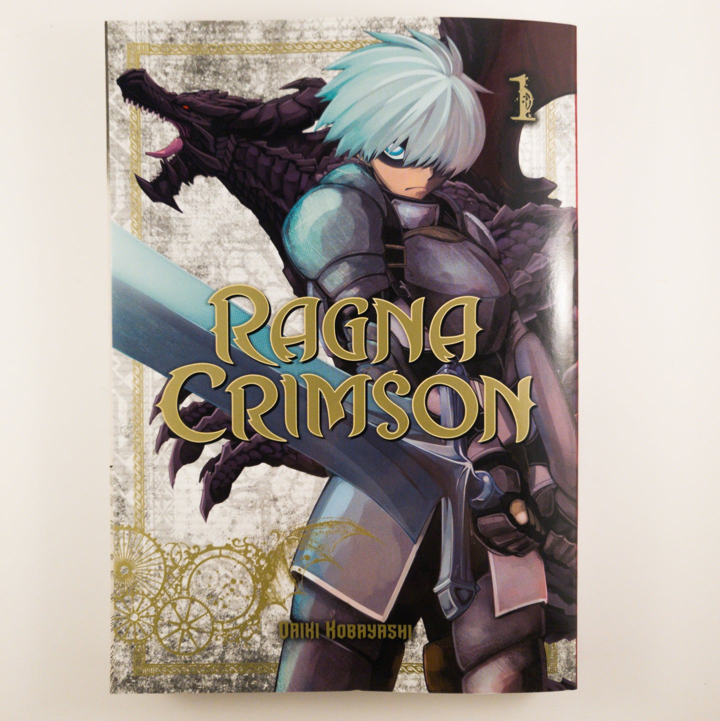 Ragna Crimson Volume 1. Manga by Oriki Kobayashi.