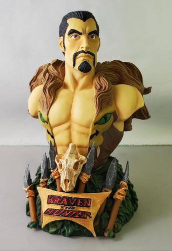 art asylum rogues gallery kraven 6 inch mini resin bust