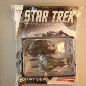 Star Trek Starships Fig Mag #177 Sheliak Colony Ship