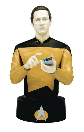 Star Trek Data Collectible Bust By Eaglemoss