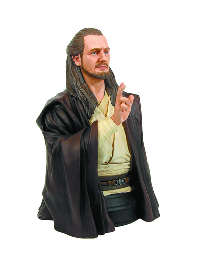 Star Wars Qui-Gon Jinn 7 Inch Resin Mini Bust