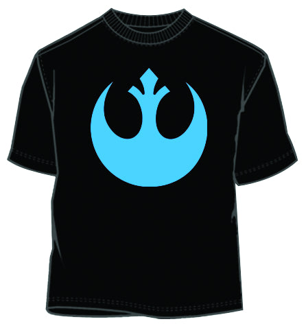 Star Wars Rebellious One Black T-Shirt Medium